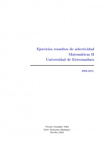 Examenes De Selectividad Resueltos Madrid Matematicas Ii